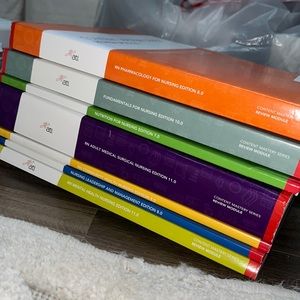 ATI RN review textbooks